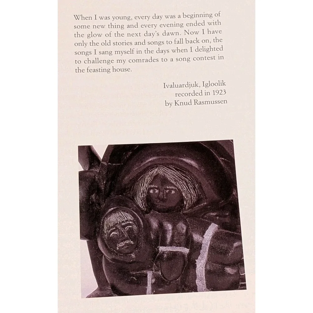 The Inuit Imagination Hardcover 1993 Arctic Myth & Sculpture Art Vtg Seidelman